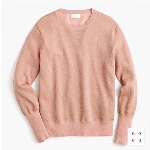 Jcrew Collection double-knit sparkly sweater